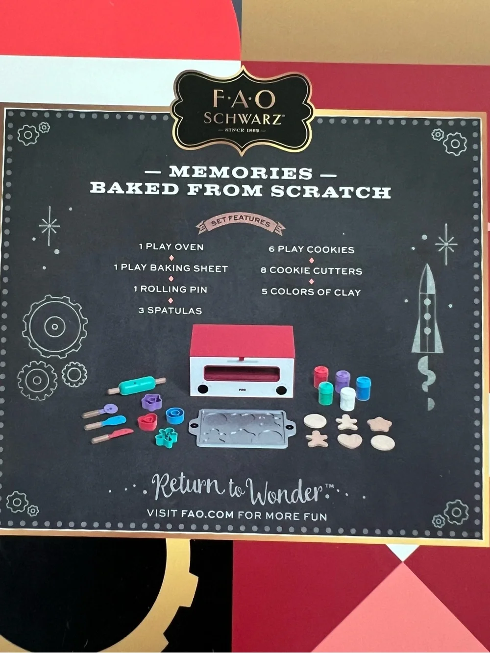 NIB FAO Schwarz Bakery Play Set